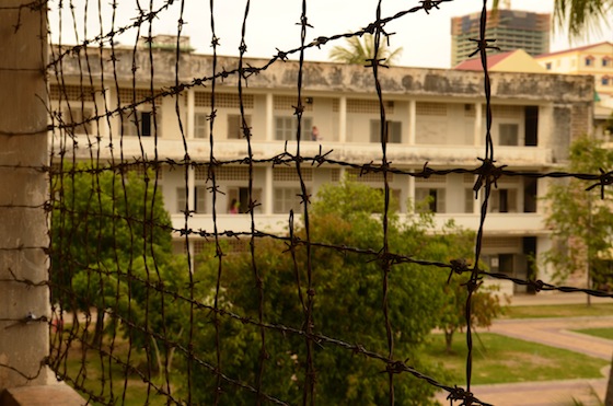 Museo del Genocidio en Phnom Penh, Camboya