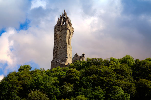 El monumento a William Wallace, Escocia