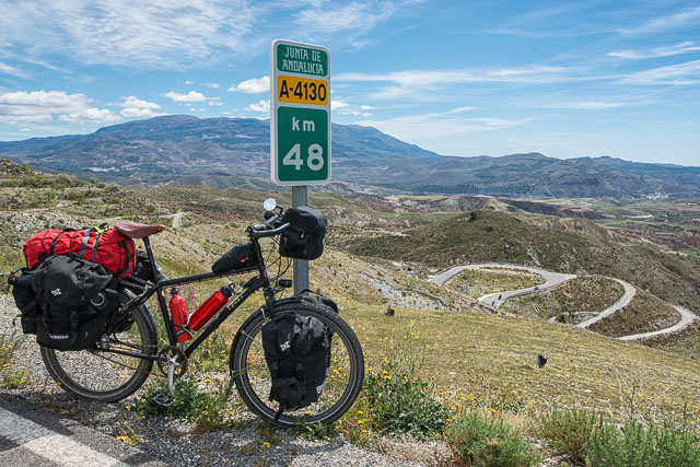 Con la bici por Sierra Nevada