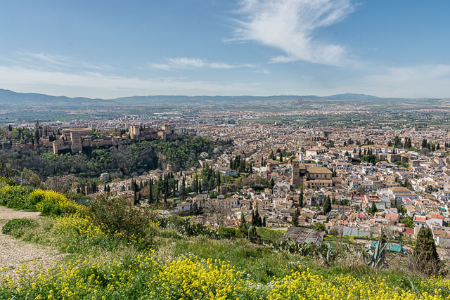 Granada desde el mirador de San Miguel Alto