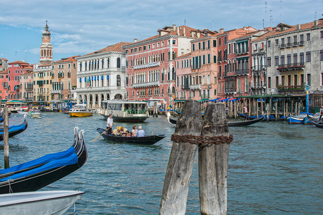 El canal principal de Venecia