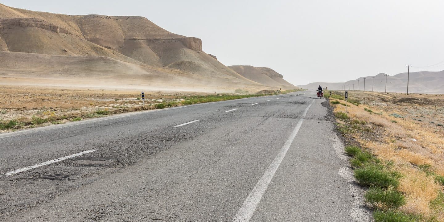Irán en bicicleta