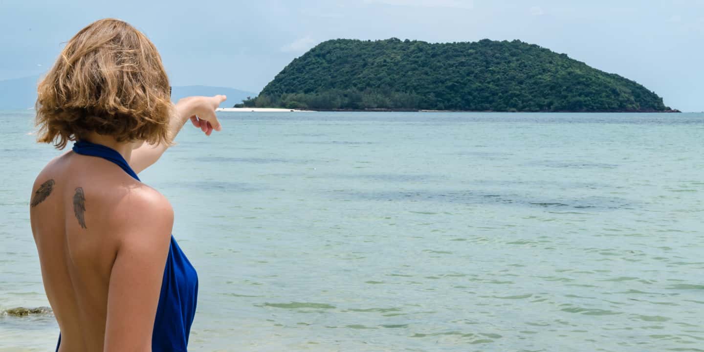 En la isla de Ko Pha Ngan