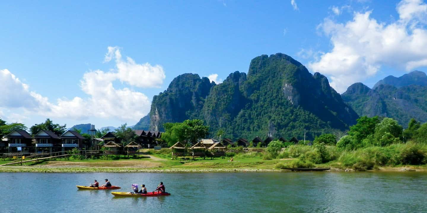 El paraíso mochilero en Vang Vieng