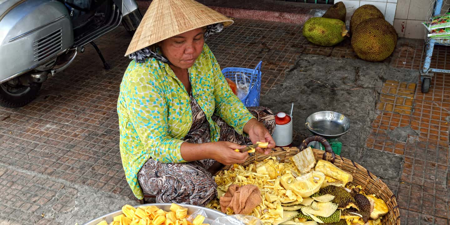 Vendedora en Vietnam