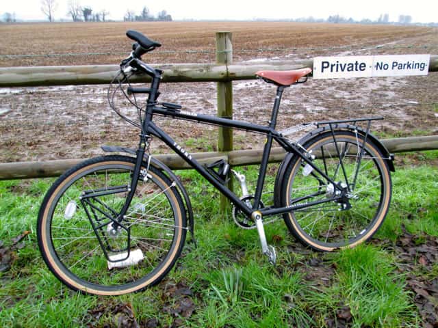 Mi nueva bicicleta Thorn Nomad lista para viajar alrededor del Mundo