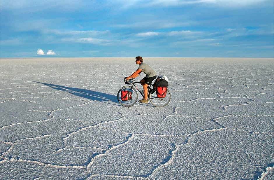 Salar de Uyuni en bicicleta, Bolivia