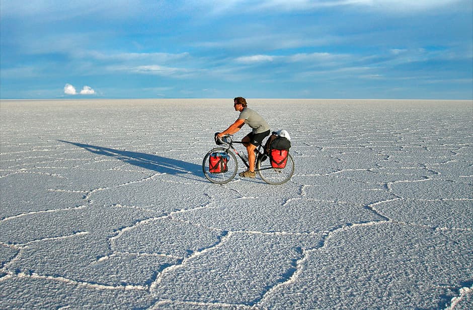 Salar de Uyuni en bicicleta, Bolivia