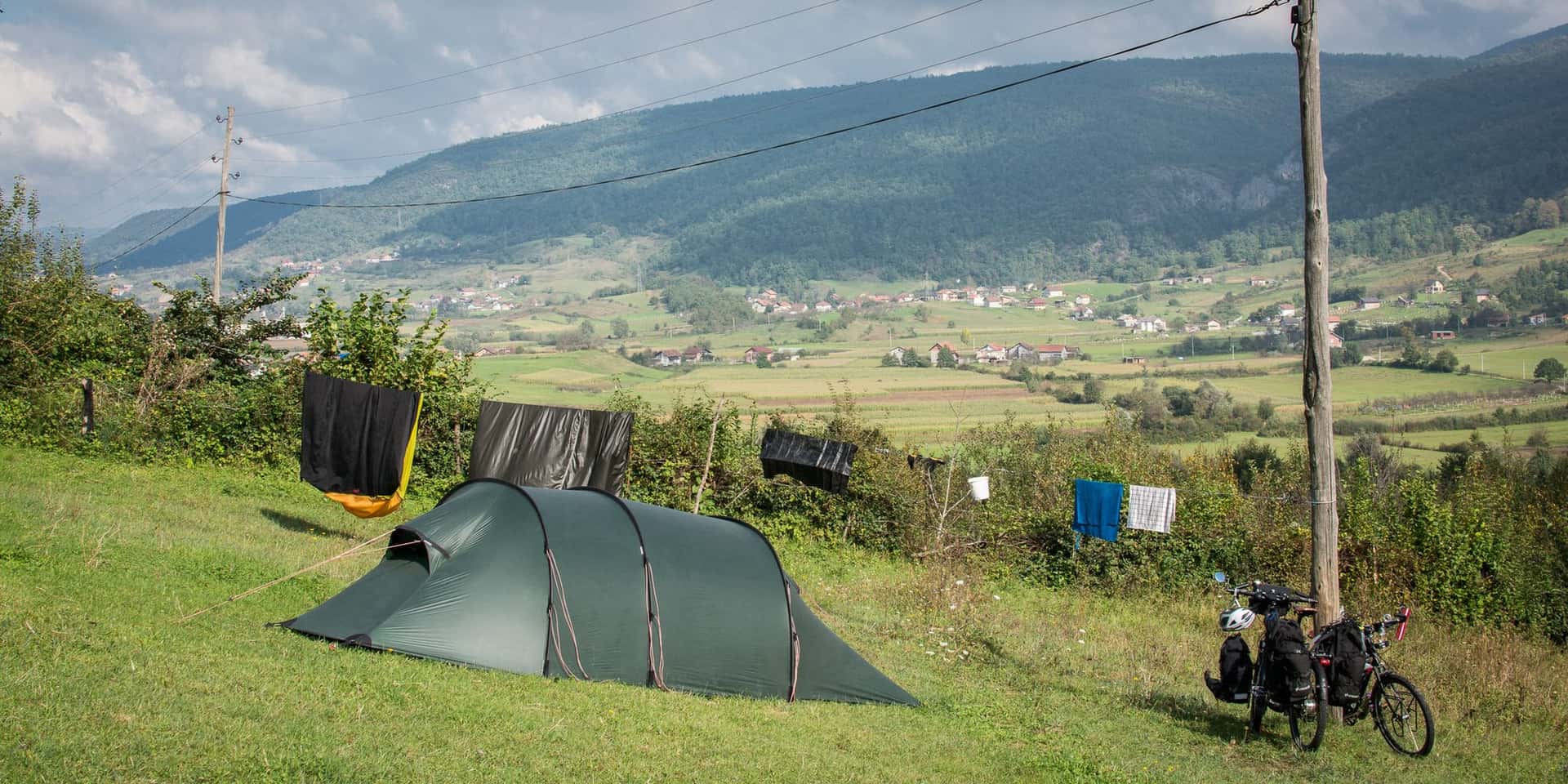 Acampada libre en Bosnia