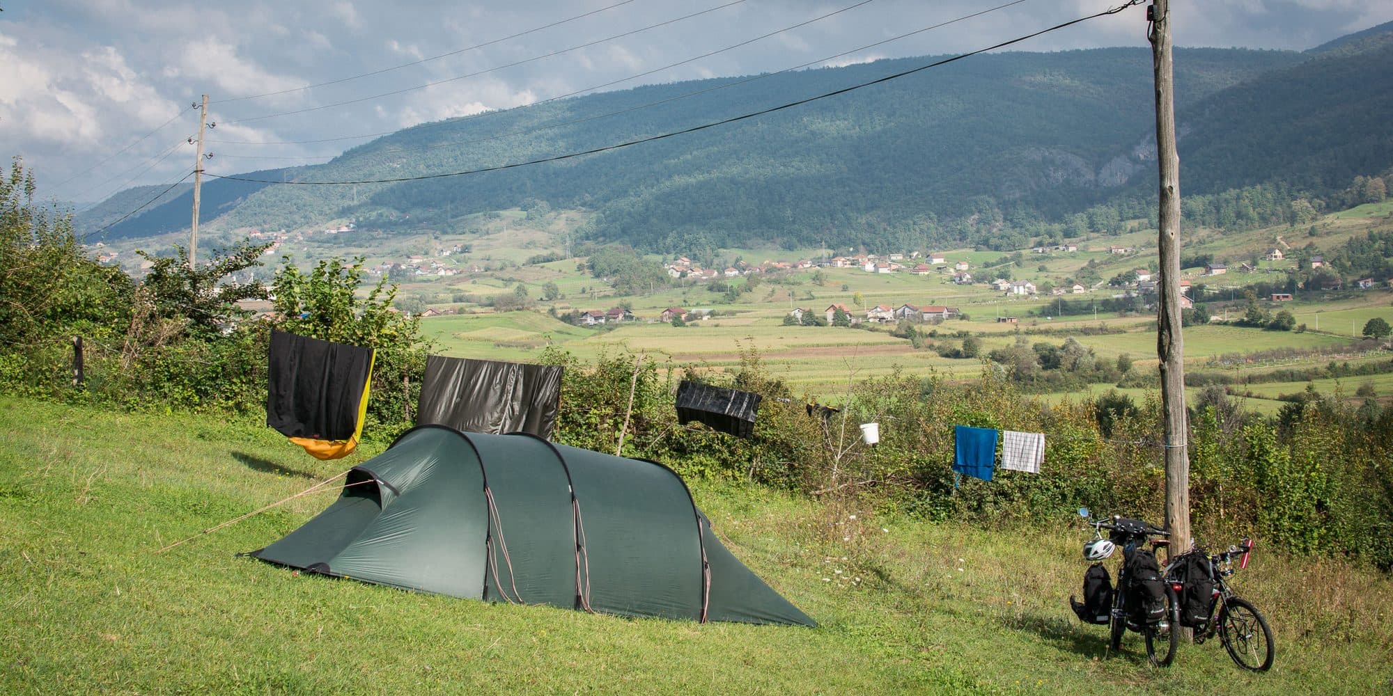 Acampada libre en Bosnia