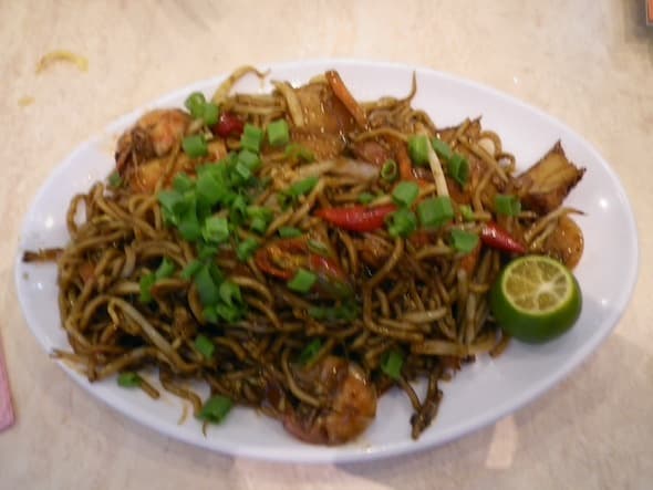 Sabrosos noodles hindúes: Mee Goreng