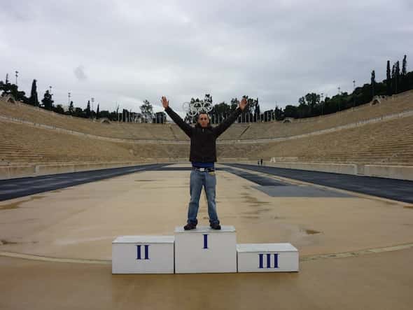 Recuerdos de carreras en Atenas
