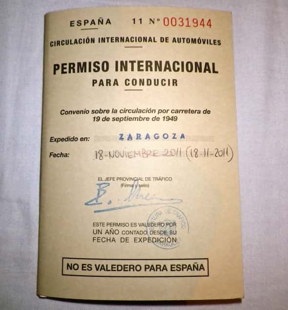 Permiso de conducir internacional