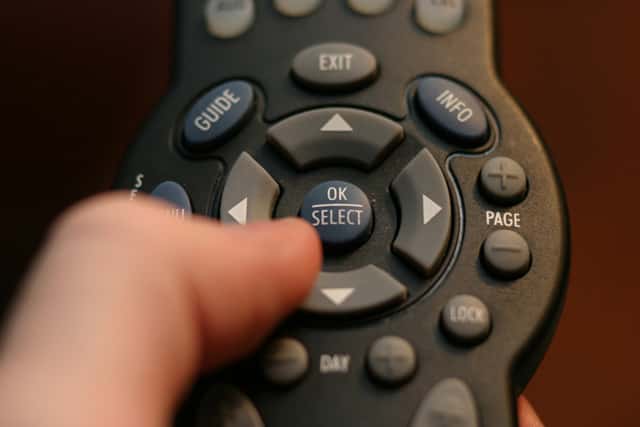 Mando de televisión