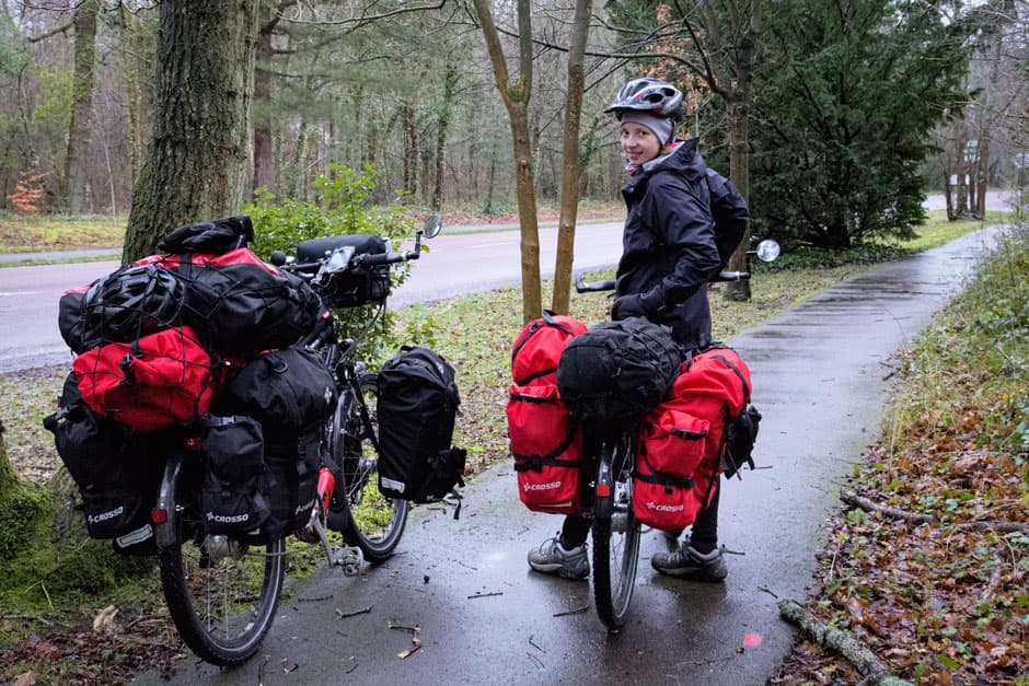 Viajar en bicicleta con Warmshowers en Francia