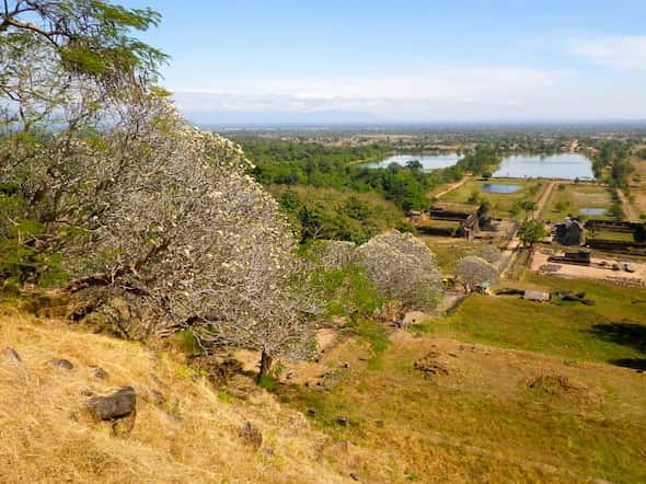 Wat Phou desde la parte superior