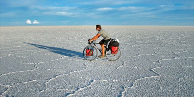 Salar de Uyuni en bicicleta, Bolivia