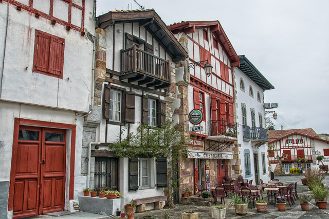 Casas vascas de Ainhoa, Francia